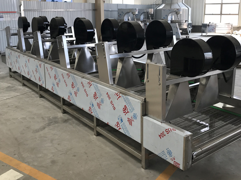 風冷隧道式冷卻機